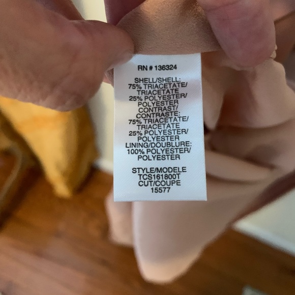 Halston Heritage Women’s Strappy Slip Dress Size 4 Blush Pink - Picture 14 of 16